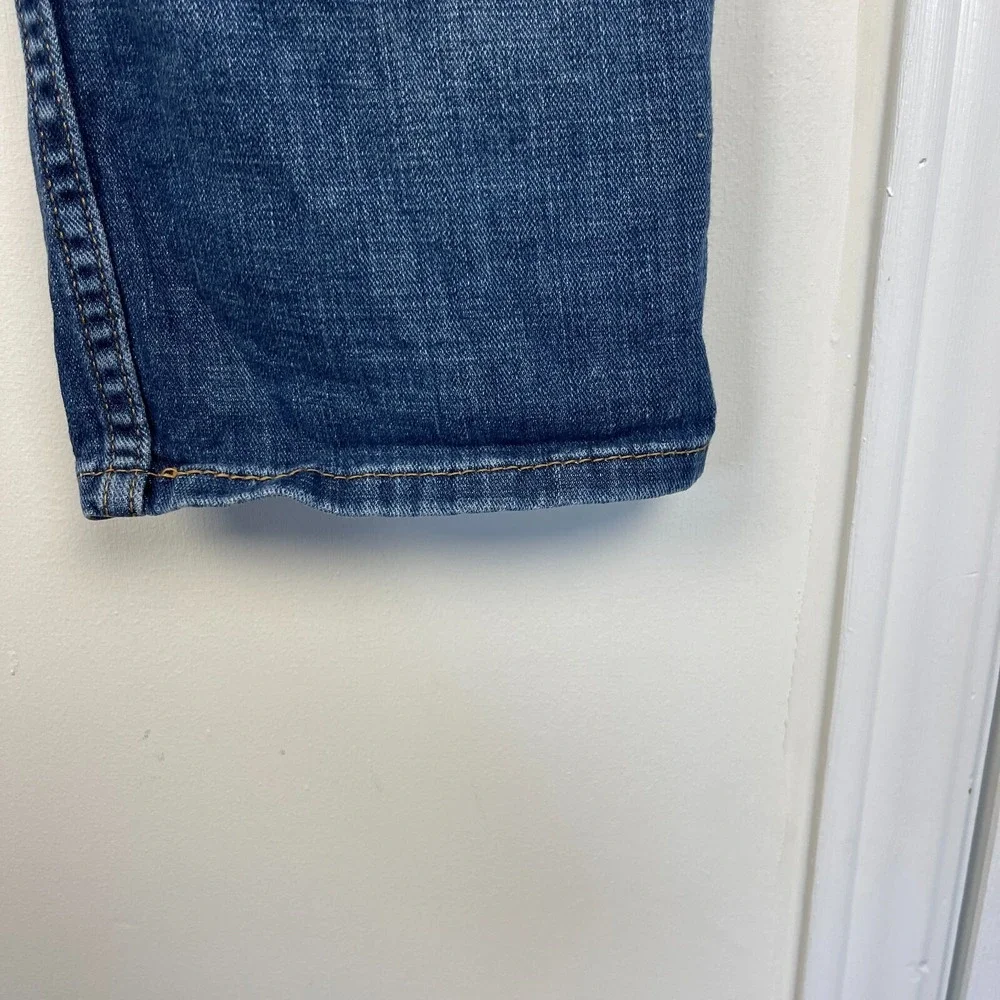 Levi's‎ 514 Straight Fit 30x32 Cotton Stretch Denim Blue Jeans Medium Wash Zip
